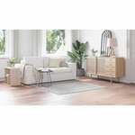 vidaXL Tapis Gris 160 x 160 cm Polypropylène