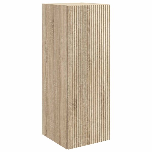 vidaXL Armoire Murale 33 x 34 5 x 90 cm Bois d'ingénierie Chêne Sonoma