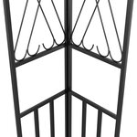 vidaXL Tonnelle avec guirlande lumineuse à LED 3x3 m Taupe Tissu