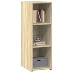 vidaXL Buffet chêne sonoma 30x41x93 cm bois d'ingénierie