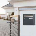 Boite aux lettre  Allure compact gris anthracite 7016M