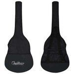 vidaXL Jeu de guitare classique pour débutants 12 Pièces 4/4 39"