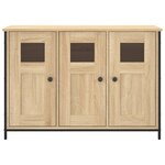 vidaXL Buffet chêne sonoma 100x35x70 cm bois d'ingénierie