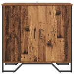vidaXL Buffet Marron 78 x 35.5 x 74.5 cm Bois d'ingénierie