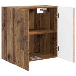 vidaXL Armoire Murale 59 x 31 x 60 cm Bois d'ingénierie Bois ancien