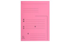 Paquet de 25 chemises 2 rabats SUPER 250 Contact - 24x32cm EXACOMPTA