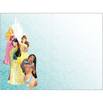 Carte anniversaire disney princesses - draeger paris