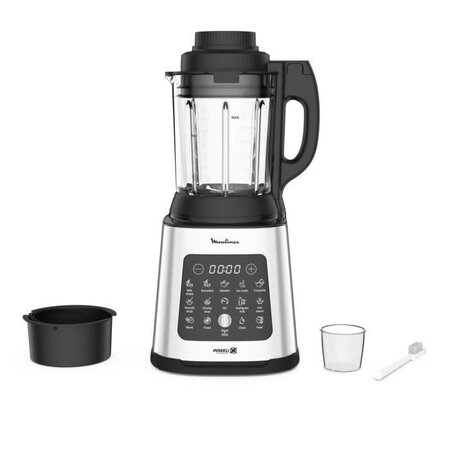 Blender chauffant - MOULINEX Perfectmix Cook - 1400 W - 10 programmes auto - Lames amovibles