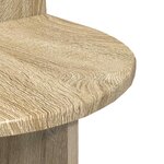 vidaXL Table de chevet 2 Pièces Chêne Sonoma 40 x 35 5 x 45 5 cm