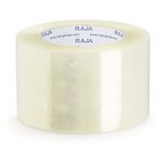 Ruban adhésif polypropylène silencieux transparent raja résistant  35 microns 19 mm x 66 m (lot de 48)