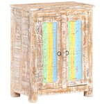 vidaXL Buffet 61x35x76 cm Bois d'acacia brut