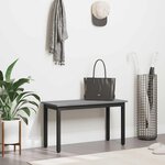 vidaXL banc Gris Sonoma 80 x 35 x 45 cm Bois d'ingénierie