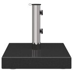 vidaXL Pied de parasol Noir 41 x 41 x 37 cm Granite