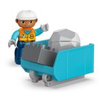 LEGO DUPLO 10475 Les véhicules de chantier 3-en-1  22 pièces  2 figurines