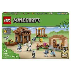 21596 L'Évocateur à l'attaque du village ® Minecraft