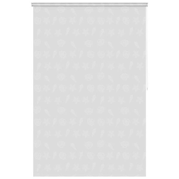 vidaXL Store roulant de douche 160x240 cm Étoile de mer