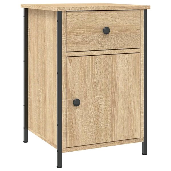 vidaXL Table de chevet chêne sonoma 40x42x60 cm bois d'ingénierie