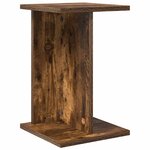 vidaXL Support de Plante Chêne fumé 25 x 25 5 x 40 5 cm