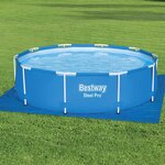 Bestway Tapis de sol pour piscine Flowclear 335x335 cm