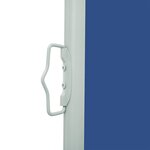 vidaXL Auvent latéral rétractable de patio 170x300 cm Bleu