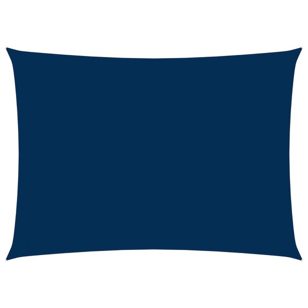 vidaXL Voile de parasol Tissu Oxford rectangulaire 2 5x4 5 m Bleu