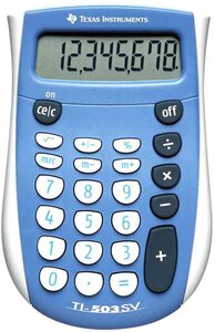 Calculatrice TI-503 SV 8 Chiffres TEXAS INSTRUMENTS