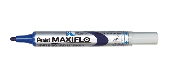Marqueur MAXIFLO MWL5S pour tableau blanc Pointe Ogive Fine Bleu PENTEL