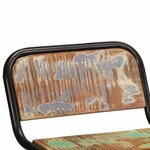 vidaXL Tabourets de bar lot de 4 46x35 5x70cm bois massif récupération