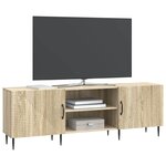 vidaXL Meuble TV Chêne Sonoma 150 x 31 x 50 cm Bois d'ingénierie