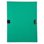 Chemise À Sangle Dos Extensible Avec Rabat En Pied Et Boucle À Coulisseau Cranté - Polypropylène - Couleurs Assorties - X 10 - Exacompta