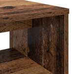 vidaXL Meuble TV Bois ancien 80 x 35 x 40 cm Bois d'ingénierie
