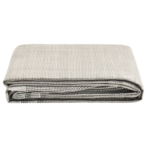 vidaXL Tapis de tente 450x250 cm Gris foncé