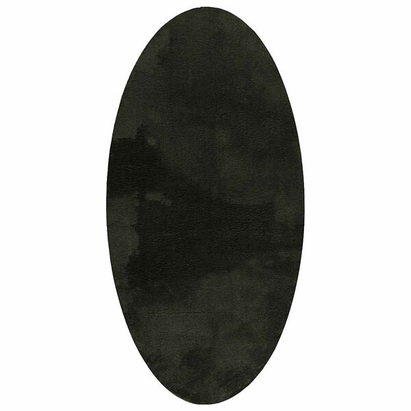 vidaXL Tapis HUARTE Vert forêt 80 x 150 cm Polyester