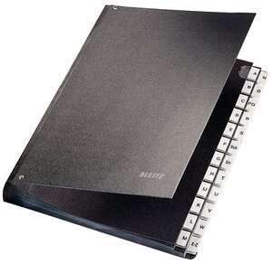 Classeur-trieur A-Z Nombre de compartiments 24 Noir LEITZ