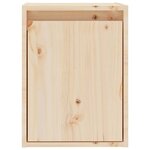 vidaXL Armoire murale 30x30x40 cm Bois de pin massif