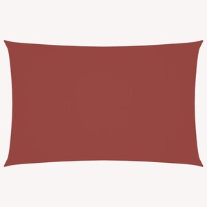 vidaXL Voile de parasol tissu oxford rectangulaire 4x7 m terre cuite