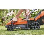 BLACK & DECKER Tondeuse 33 cm sans fil LITHIUM 18V - 2,5Ah - 2 batteries - 1 chargeur - BCMW3318L2-QW