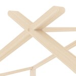 Vidaxl cadre de lit d'enfant bois de pin massif 80x160 cm
