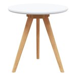 vidaXL Table basse 3 Pièces Marron Bois de noyer massif