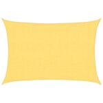 vidaXL Voile d'ombrage 160 g/m² Beige 3x4 5 m PEHD