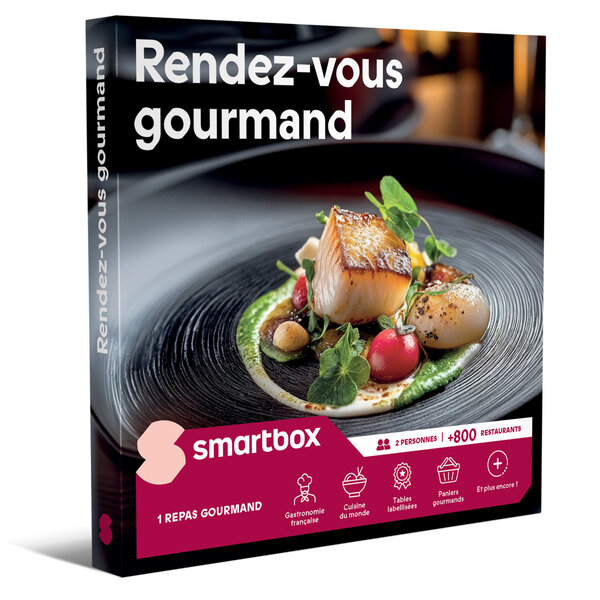 SMARTBOX - Coffret Cadeau Rendez-vous gourmand -  Gastronomie