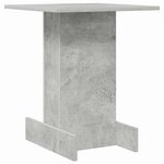 vidaXL Table d'appoint Gris béton 44 5 x 45 x 55 cm Bois d'ingénierie