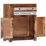 vidaXL Armoire latérale 60x30x75 cm Bois massif