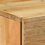 vidaXL Buffet marron 60x33x75 cm bois massif de manguier