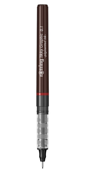 rOtring Tikky Graphic feutre fin 0 10 mm encre noire