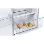 Bosch ksv36vlep - réfrigérateur 1 porte - 346 l - froid statique - l 60 x h 186 cm - inox côtés silver