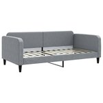 vidaXL Lit de jour avec gigogne et tiroirs sans matelas 100x200 cm
