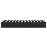 vidaXL Cadre de lit ottoman sans matelas noir 80x200 cm velours