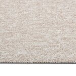vidaXL Dalles de tapis de sol 20 Pièces 5 m² 50x50 cm Beige clair