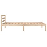 vidaXL Cadre de lit sans matelas 90x190 cm